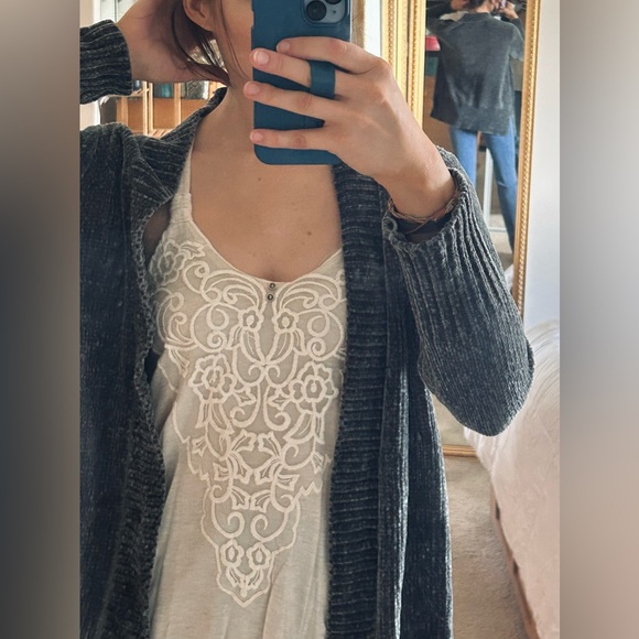 Green Cardigan - Picture 2 of 8